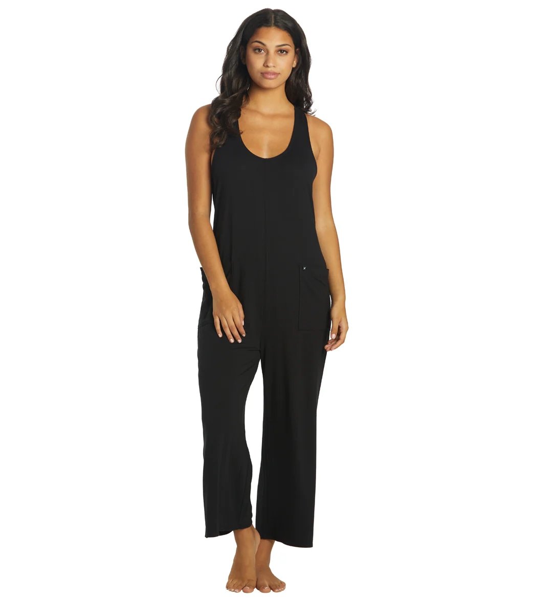 Hurley Women's Cropped Jumpsuit - Image 7