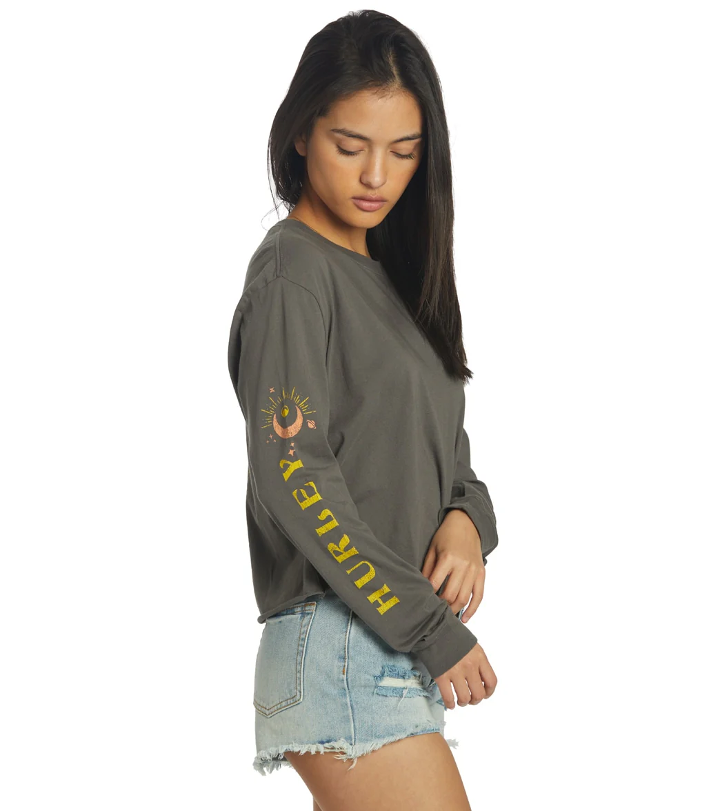 Hurley Women's Dreamer Cropped Tee - Image 2