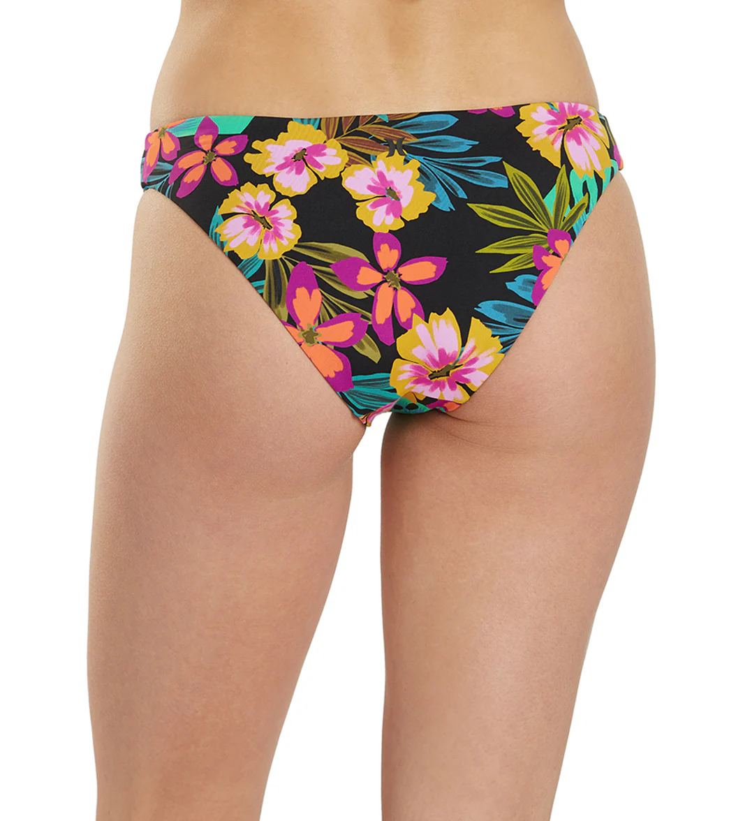 Hurley Women's Fiji Fantasy Reversible Moderate Bikini Bottom - Image 3