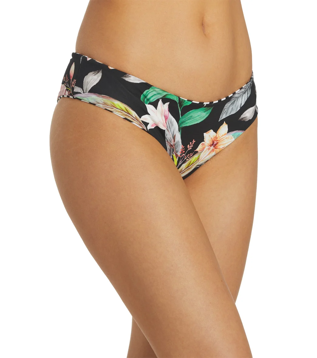 Hurley Women's Flora Reversible Cheeky Bikini Bottom - Image 5