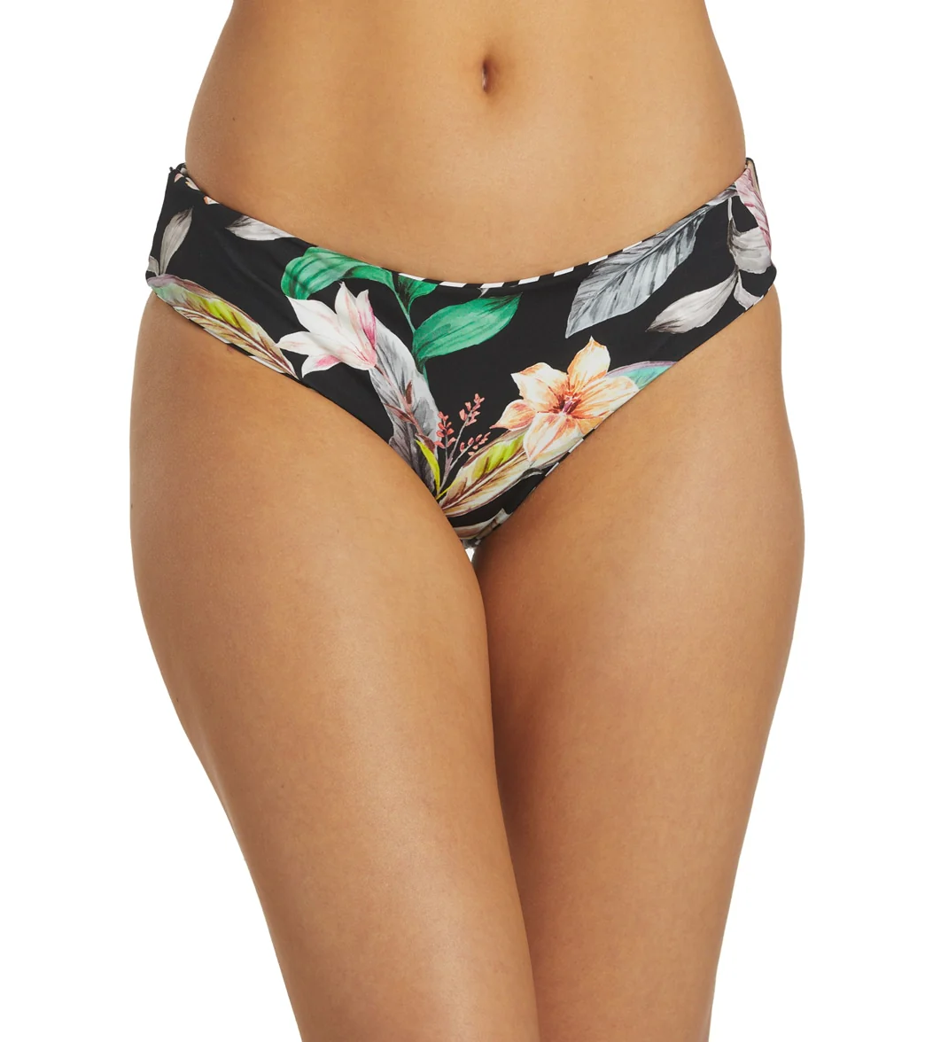 Hurley Women's Flora Reversible Cheeky Bikini Bottom - Image 9