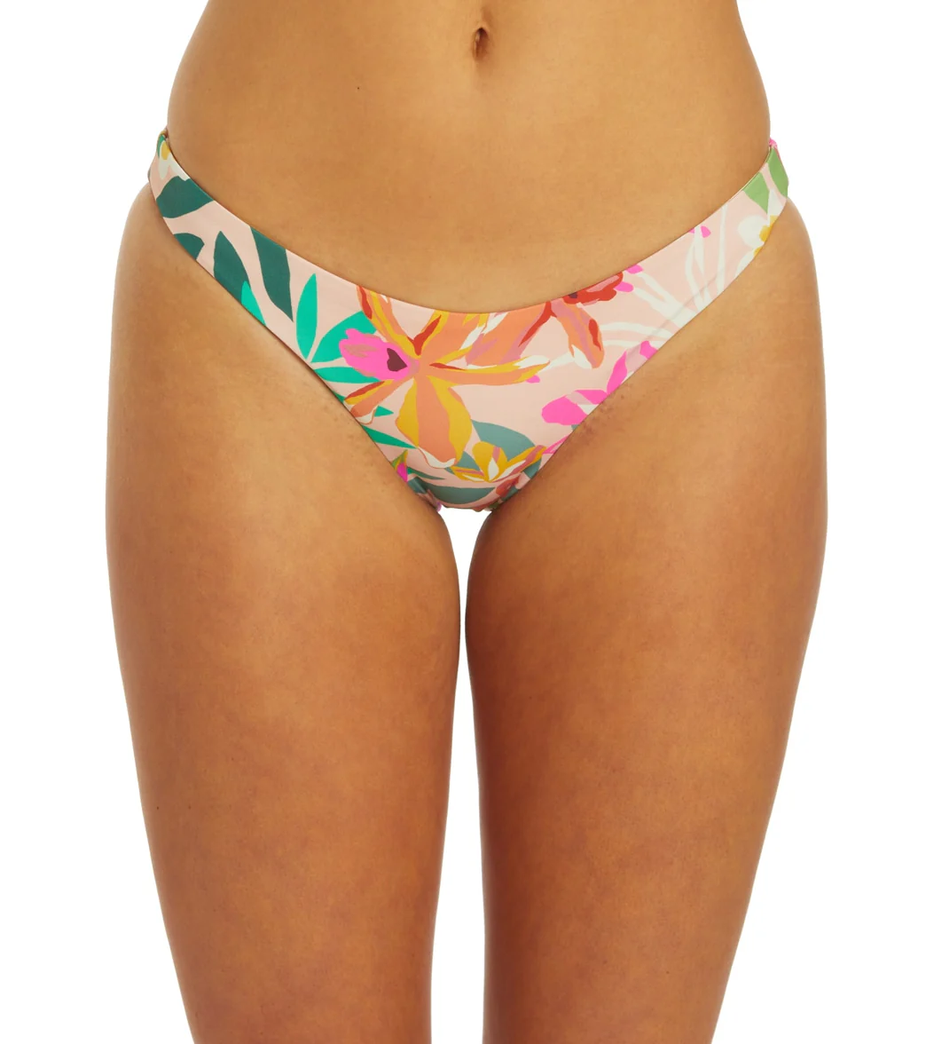 Hurley Women's Floral Pop Bikini Bottom - Image 7
