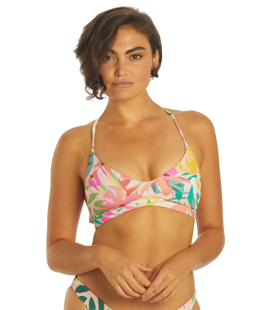 Hurley Women's Floral Pop Bikini Top - Image 6