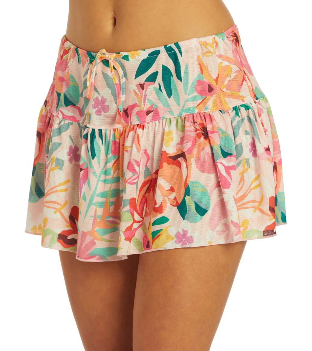Hurley Women's Floral Pop Mini Skirt - Image 5