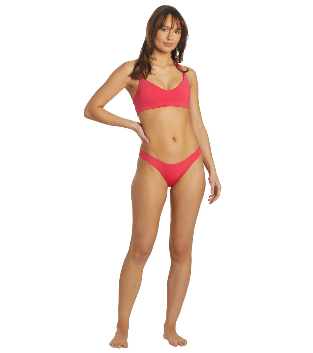 Hurley Women's Max Solid Pull On Bikini Top - Image 19