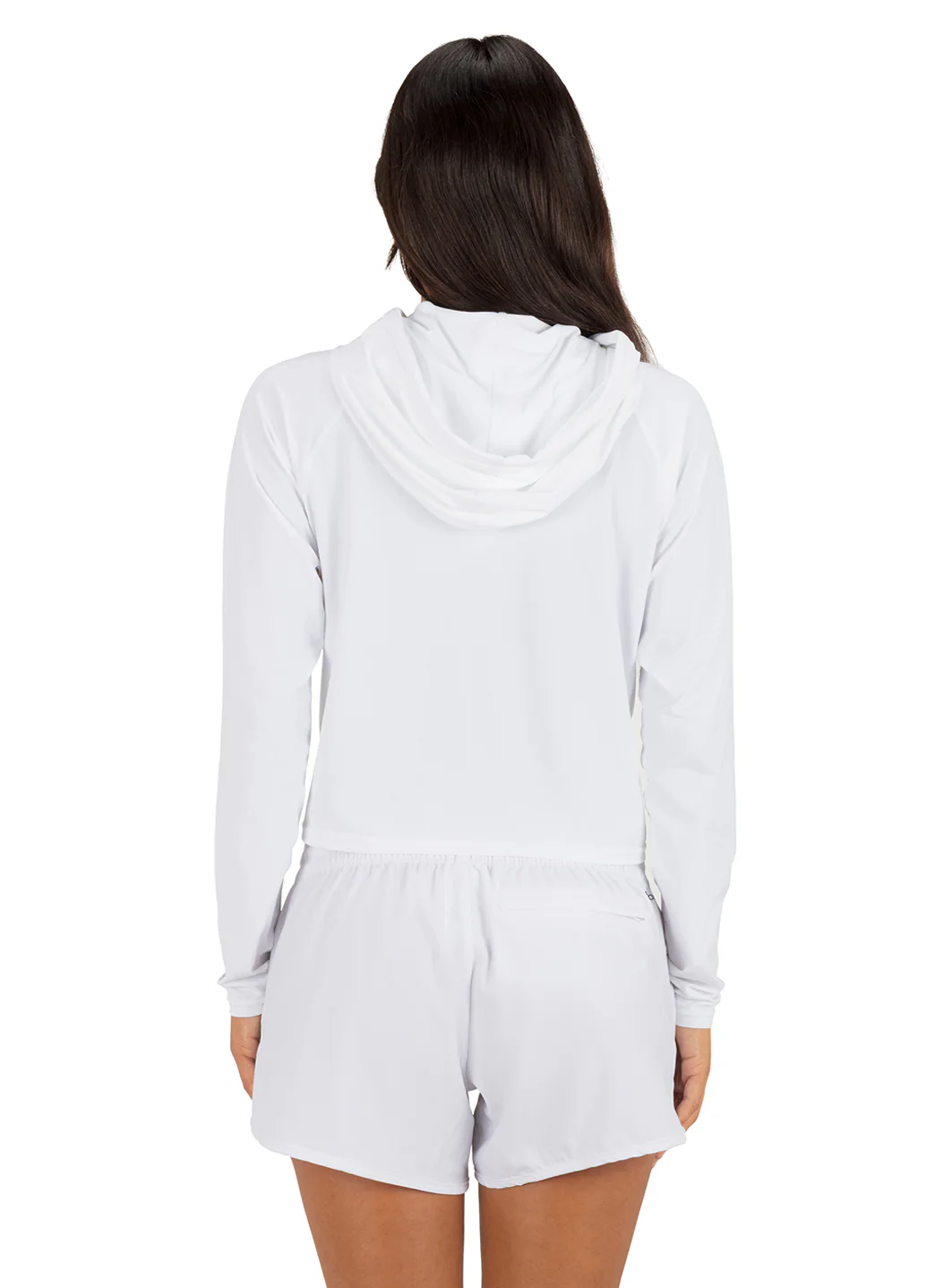 Hurley Women's OAO Solid Long Sleeve Hooded Rash Guard - Image 11
