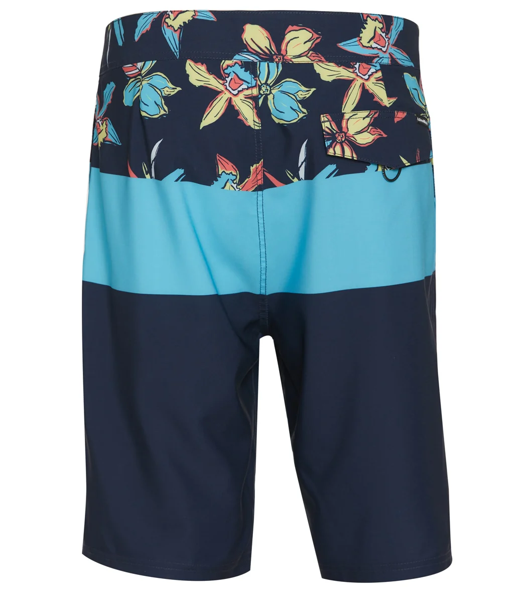Island Haze Men's Top Floral Board Shorts - Image 2