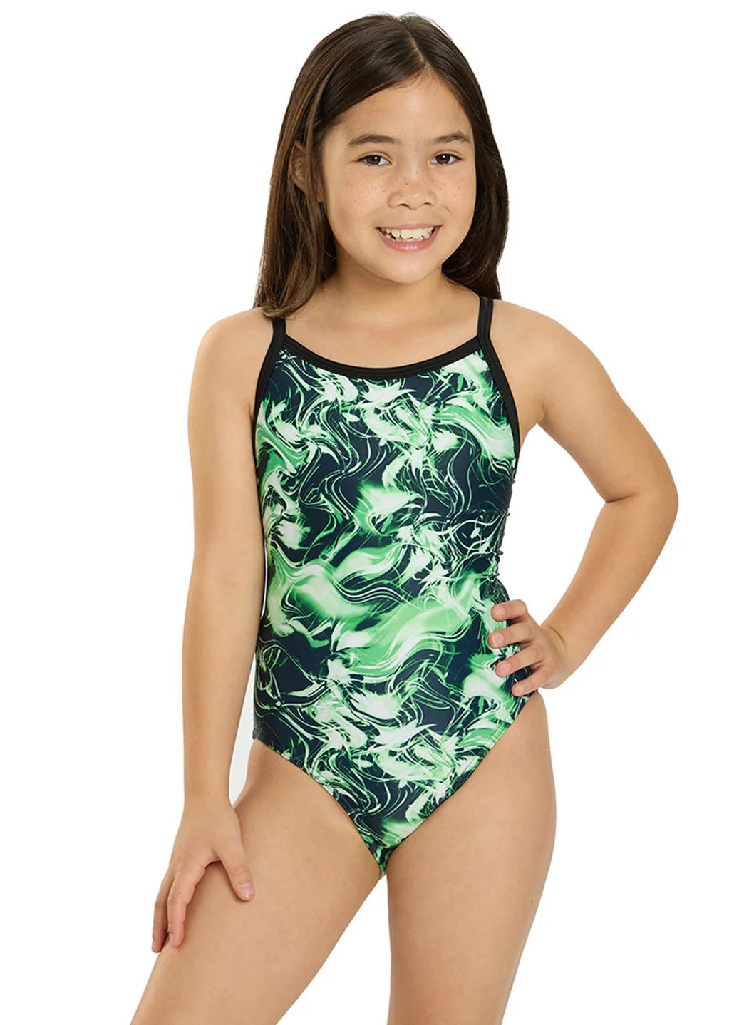 iSwim Breeze Thin Strap One Piece Swimsuit (22-40) - Image 15