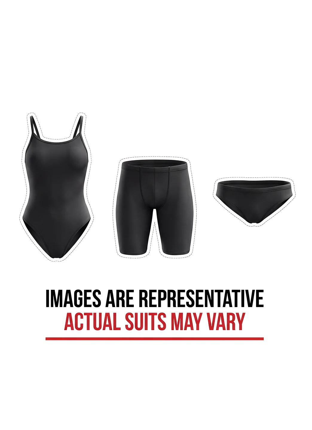 iSwim Team Thin Strap One Piece - Fit Kit - Image 5