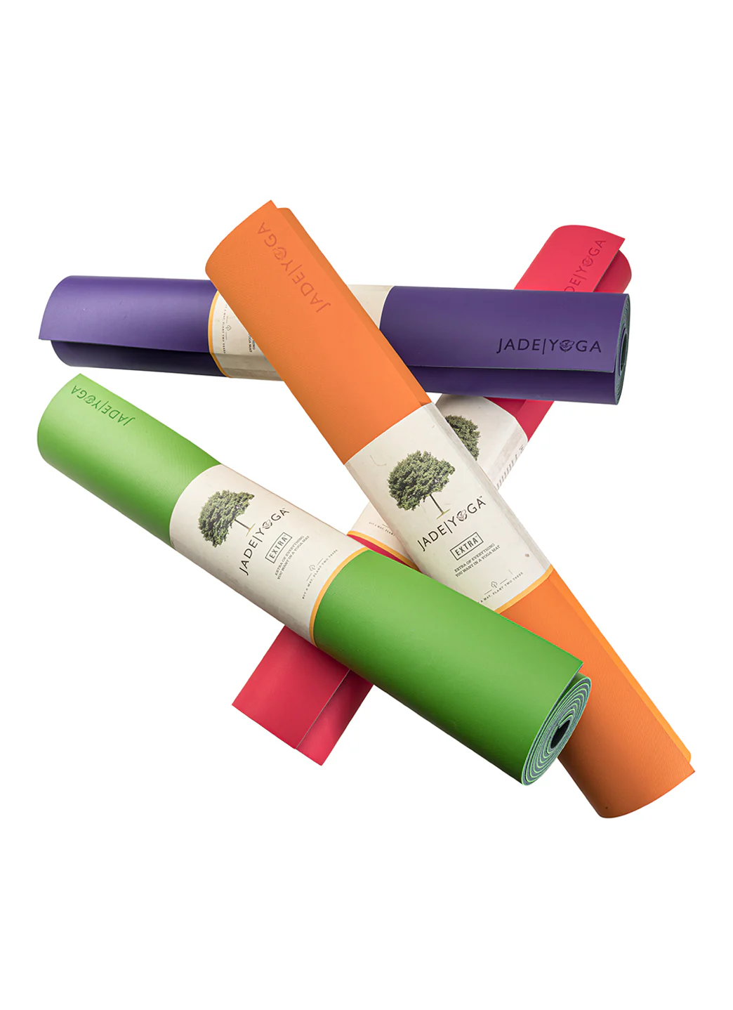 Jade Yoga Extra Natural Rubber Yoga Mat 71" 5mm - Image 14