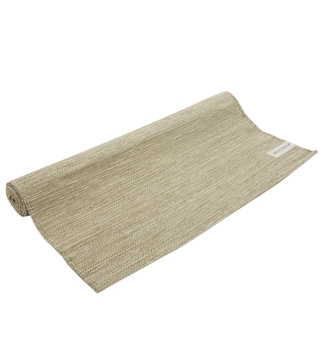 Jade Yoga Organic Cotton Hand Loomed Yoga Mat 72" - Image 15
