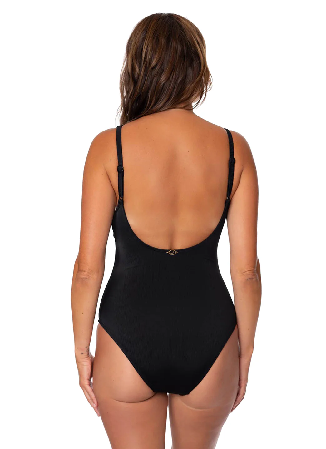 Jantzen Women's Between the Lines BBQ Ribs One Piece Swimsuit - Image 4