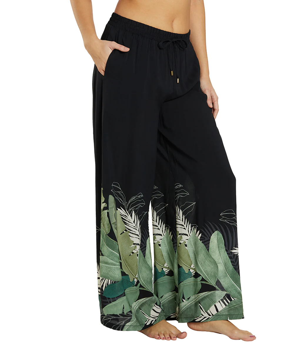 Jantzen Women's Boho Palms Josephine Cover Up Pants - Image 2