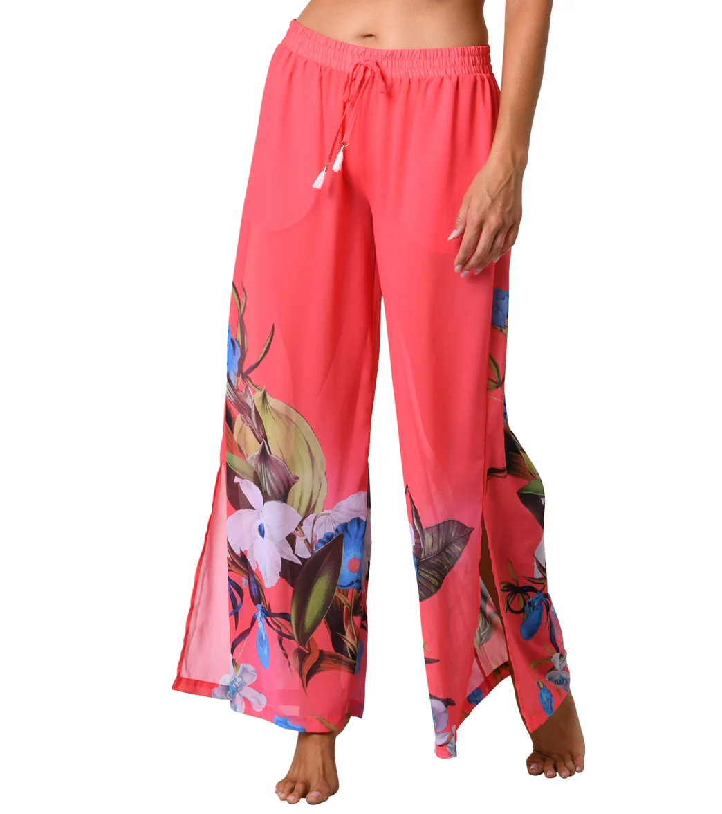 Jantzen Women's Botanical Beauty Cover Up Pant - Image 2
