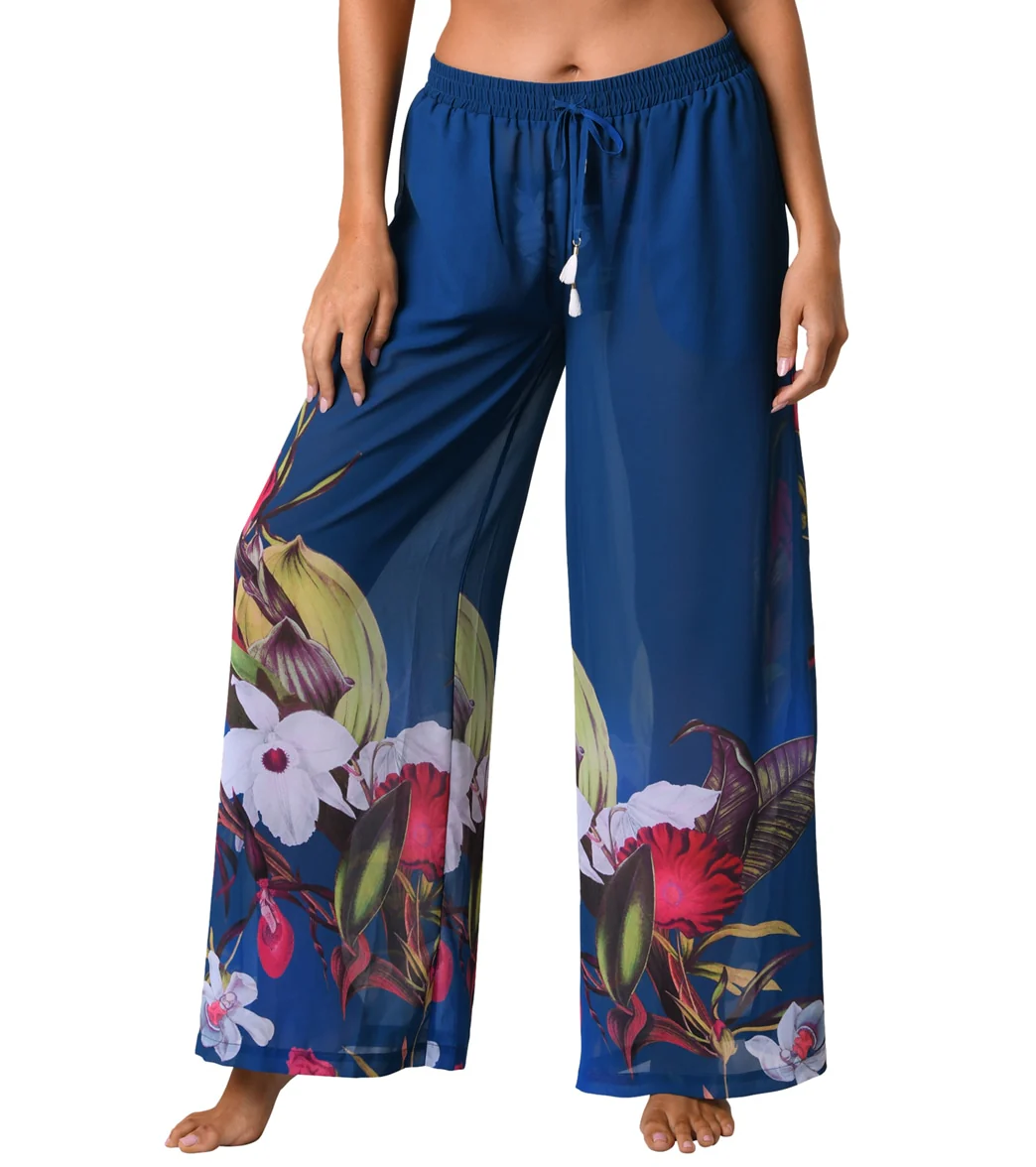 Jantzen Women's Botanical Beauty Cover Up Pant - Image 7