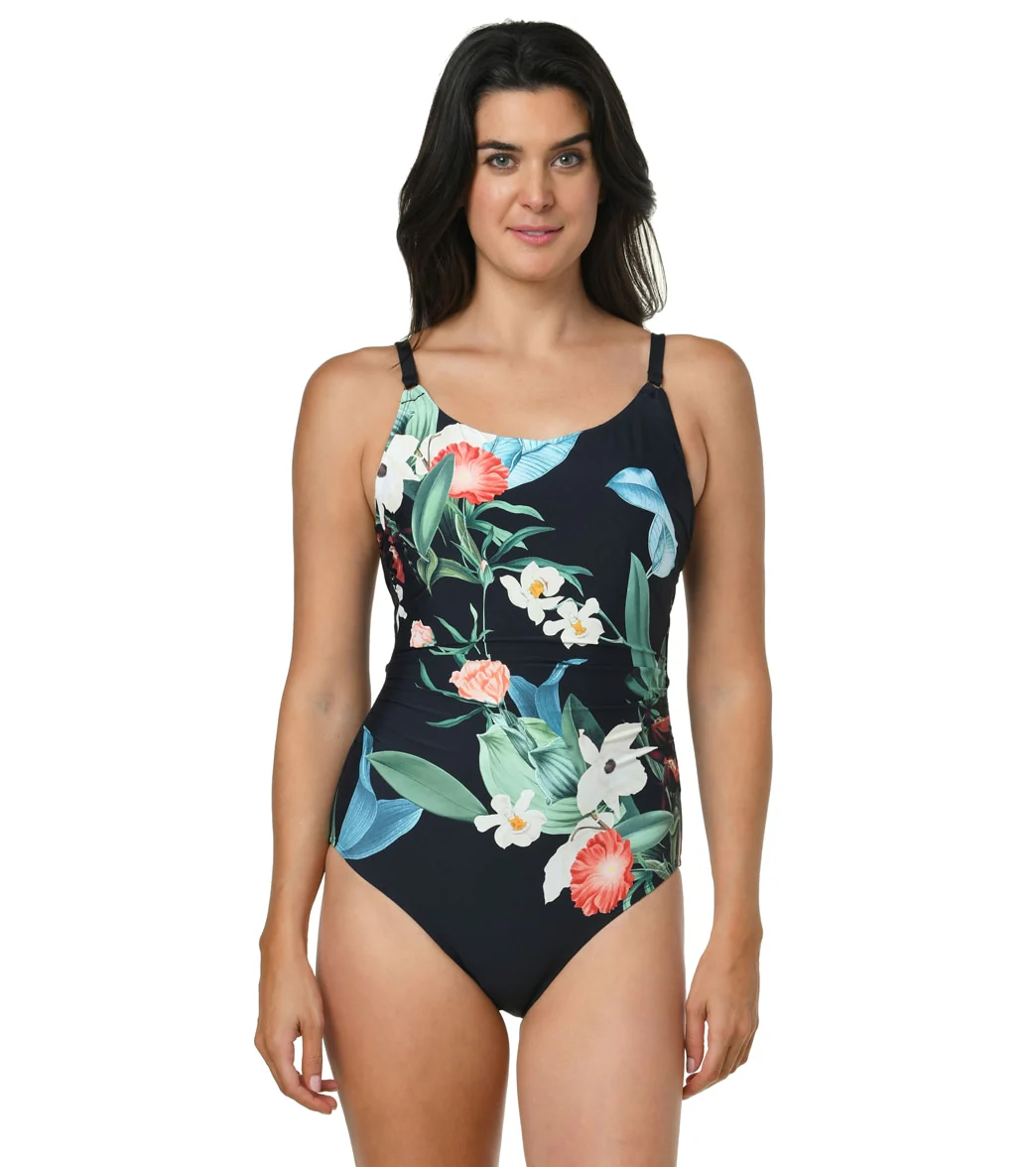 Jantzen Women's Botanical Beauty Lingerie One Piece Swimsuit - Image 9