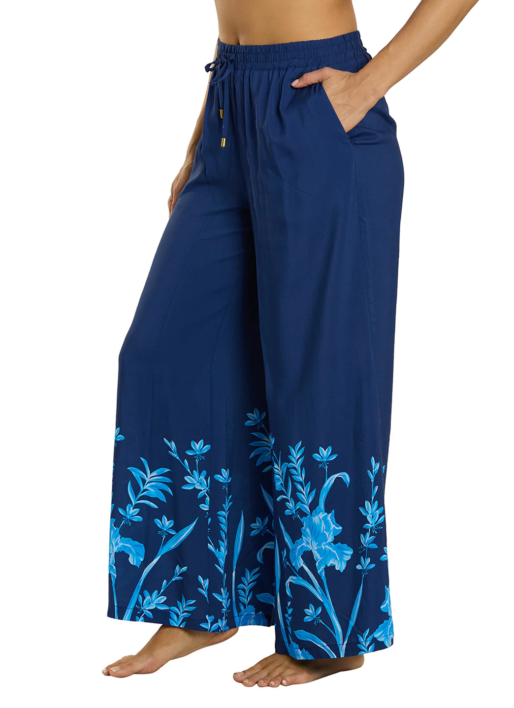 Jantzen Women's Botanical Bloom Josephine Cover Up Pants - Image 7