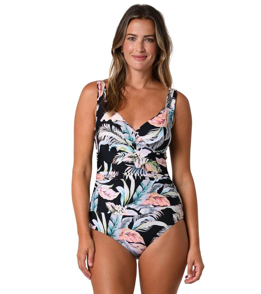 Jantzen Women's  Cabana Queen One Piece Swimsuit - Image 5
