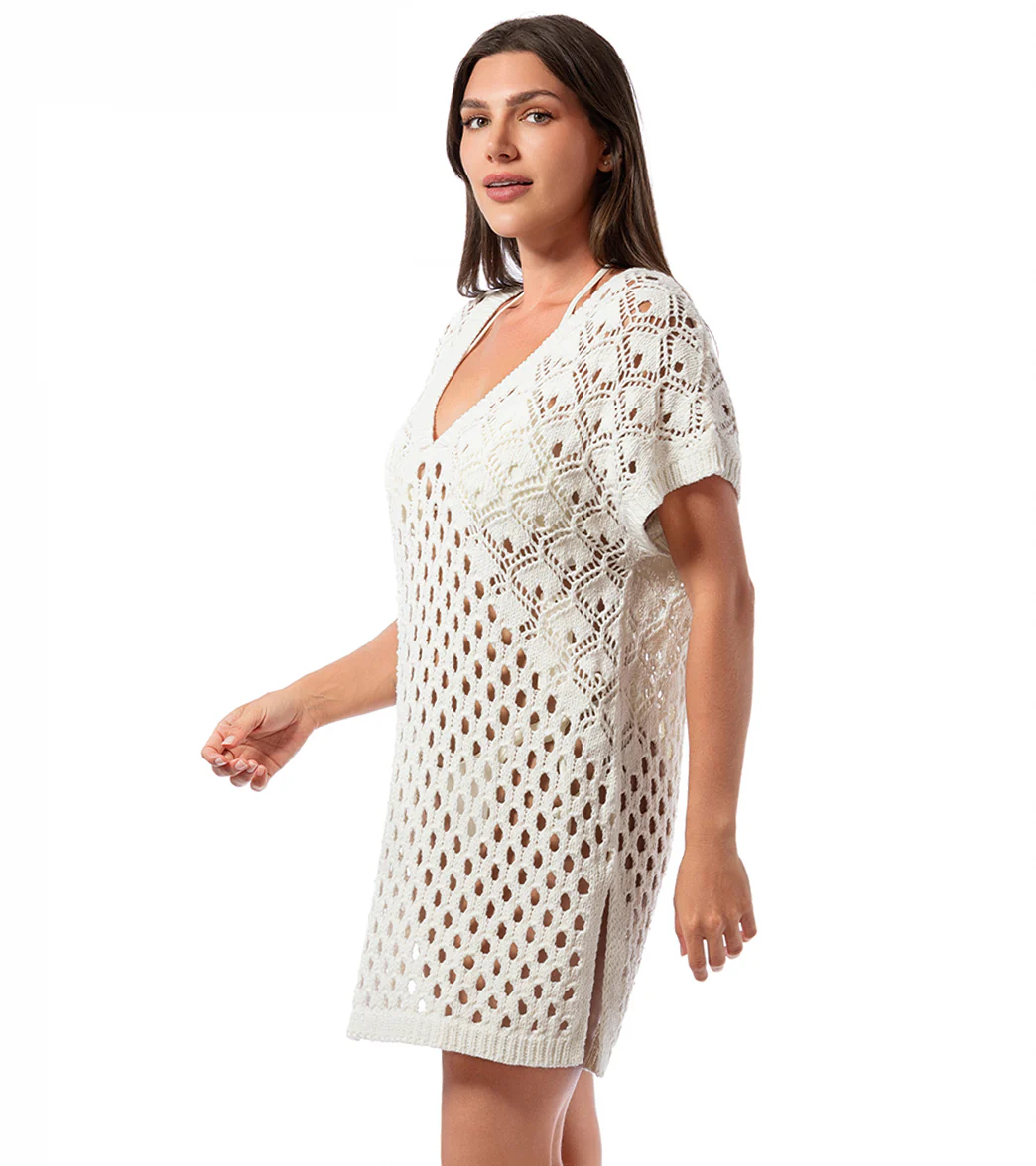 Jantzen Women's Edna Knitted Tunic Cover Up - Image 8