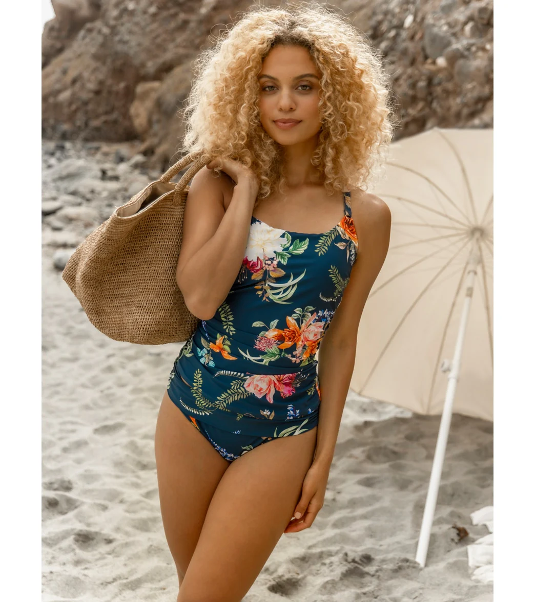 Jantzen Women's Floral Enchantment Eden Cami Tankini Top - Image 5
