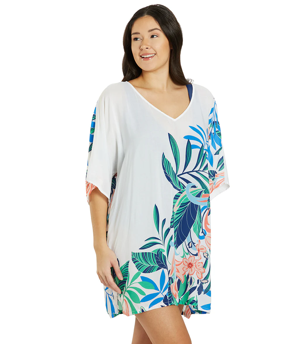 Jantzen Women's Floral Magic Celia Tunic Cover Up - Image 2