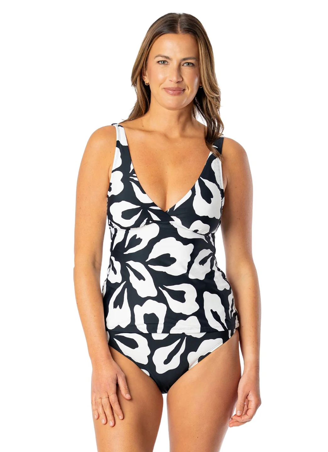 Jantzen Women's Floral Outline Susana Halter Tankini Top - Image 3