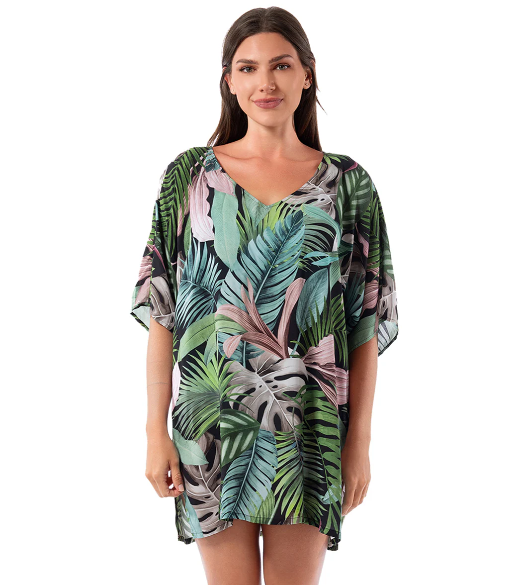 Jantzen Women's Jungle Glam Celia Tunic Cover Up - Image 15