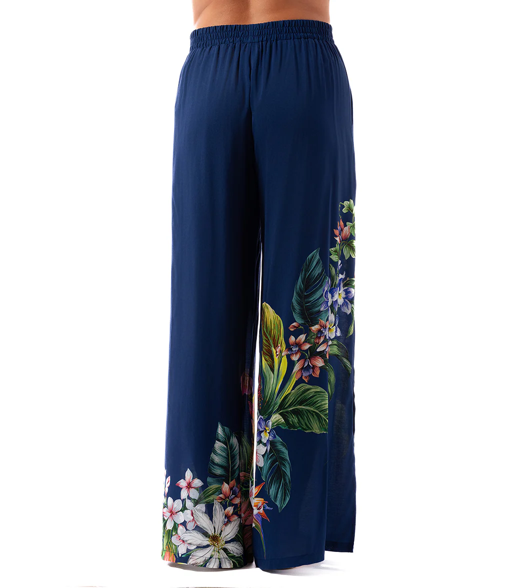 Jantzen Women's Palm Delight Josephine Pull On Cover Up Pant - Image 3