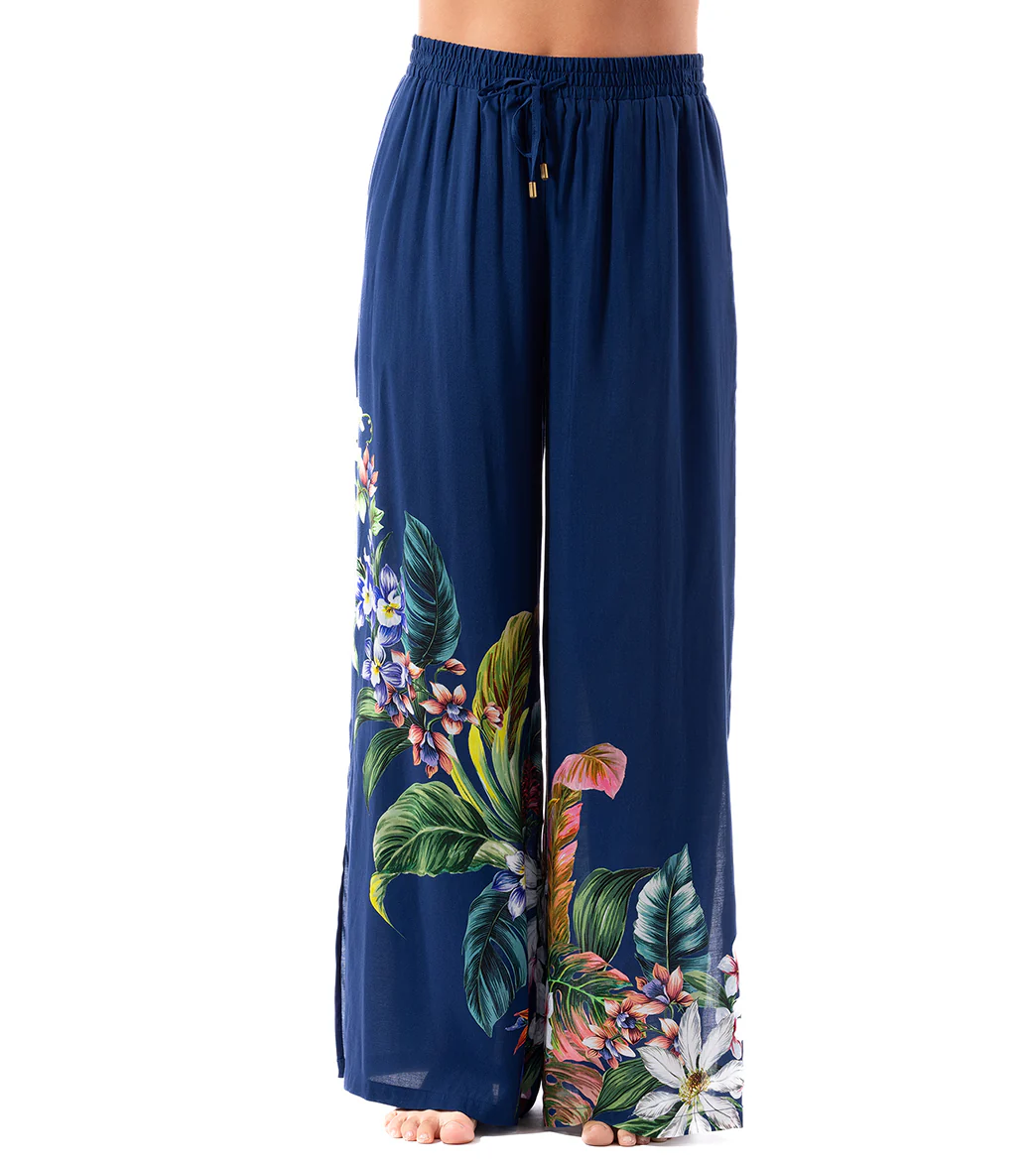 Jantzen Women's Palm Delight Josephine Pull On Cover Up Pant - Image 7
