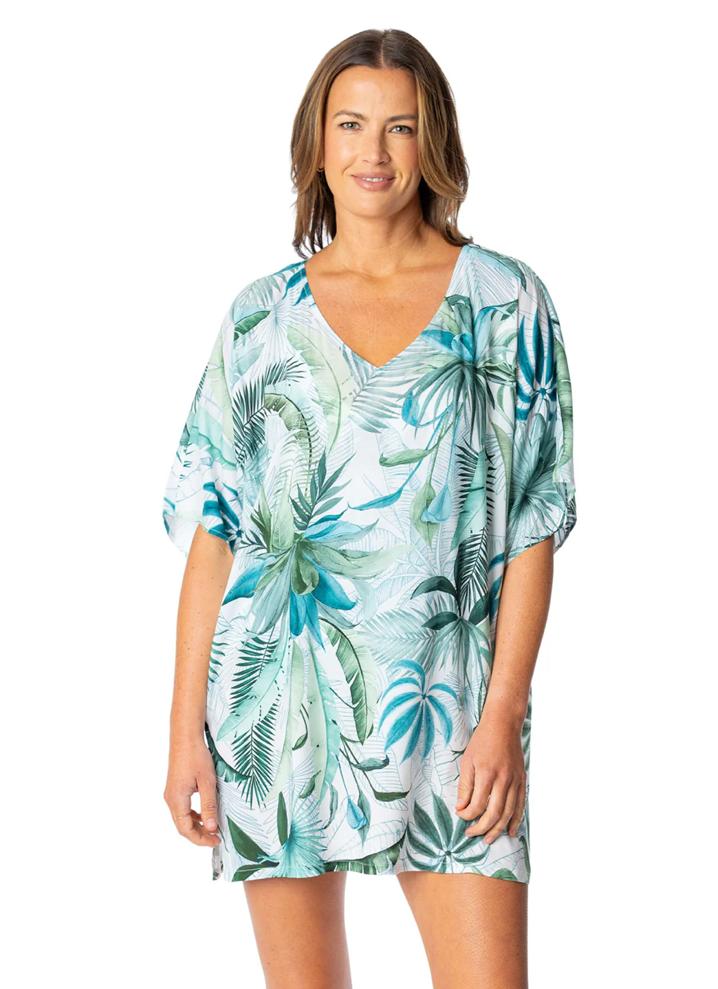 Jantzen Women's Palm Toile Sunkissed Celia Tunic Cover Up - Image 2