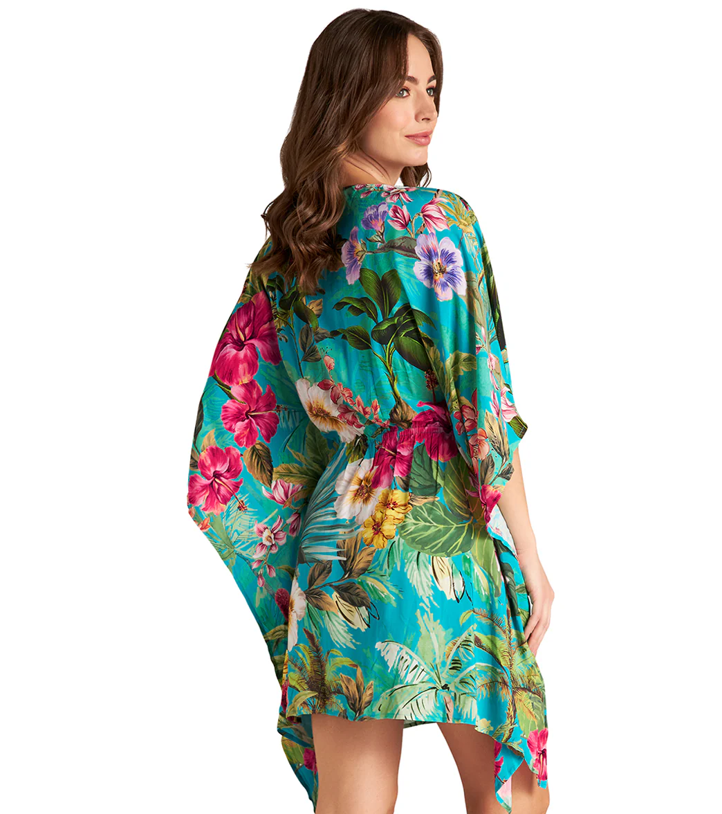Jantzen Women's Palms and Tropics June Kaftan Cover Up - Image 2