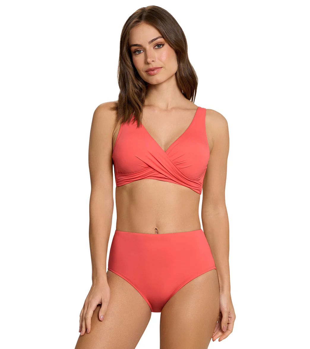Jantzen Women's Solid Comfort Core Bikini Bottom - Image 14