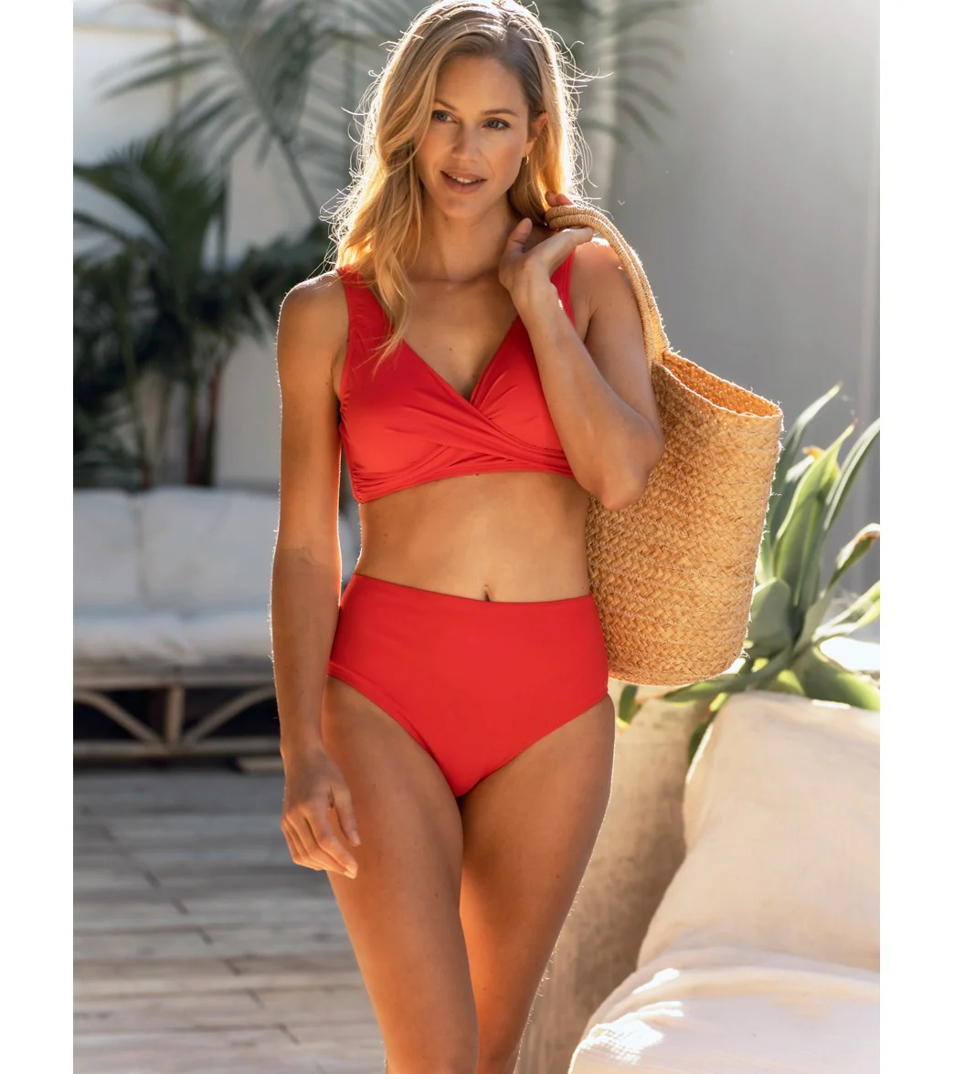 Jantzen Women's Solid Comfort Core Bikini Bottom - Image 75