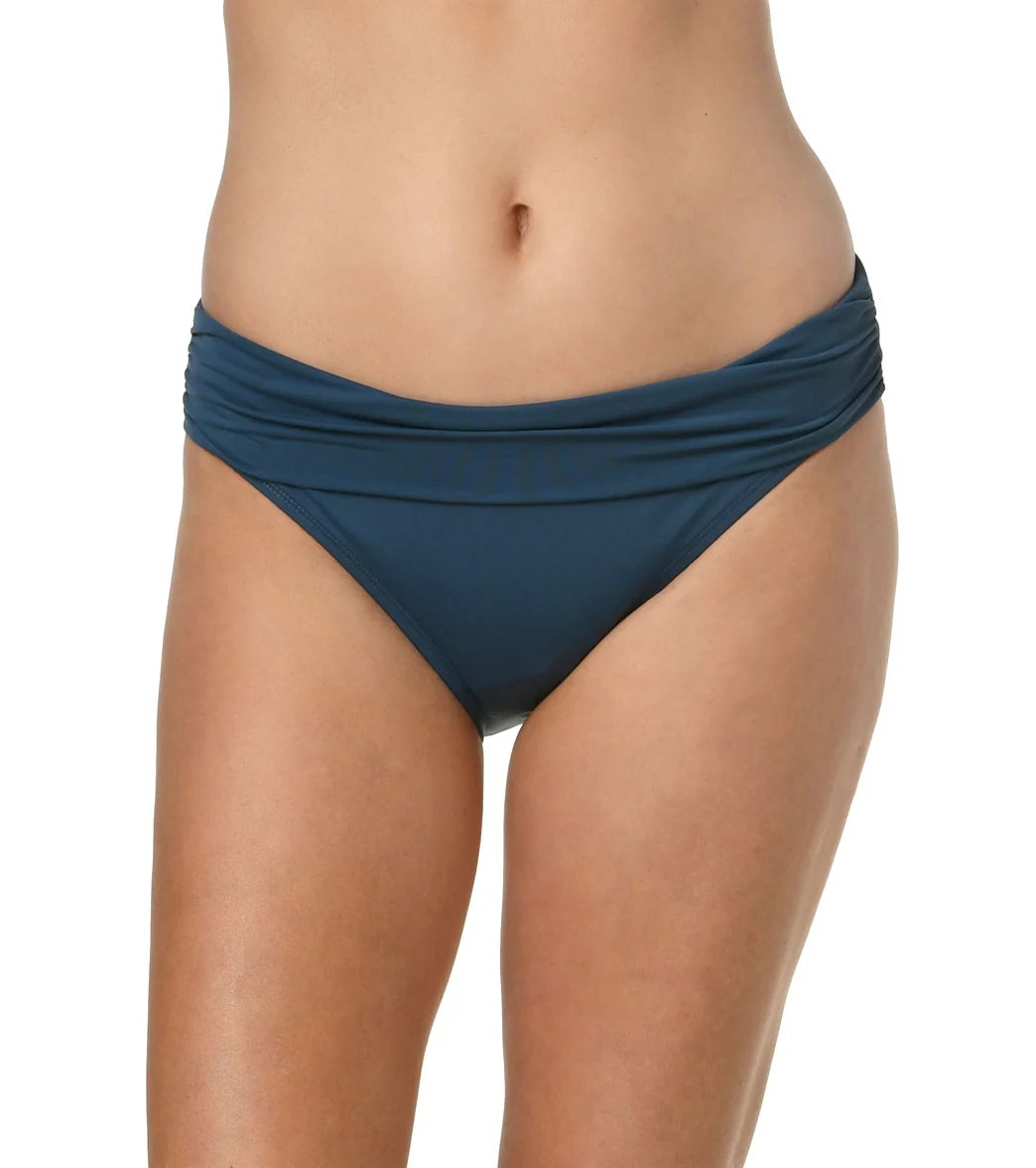 Jantzen Women's Solid Foldover Bikini Bottom - Image 3