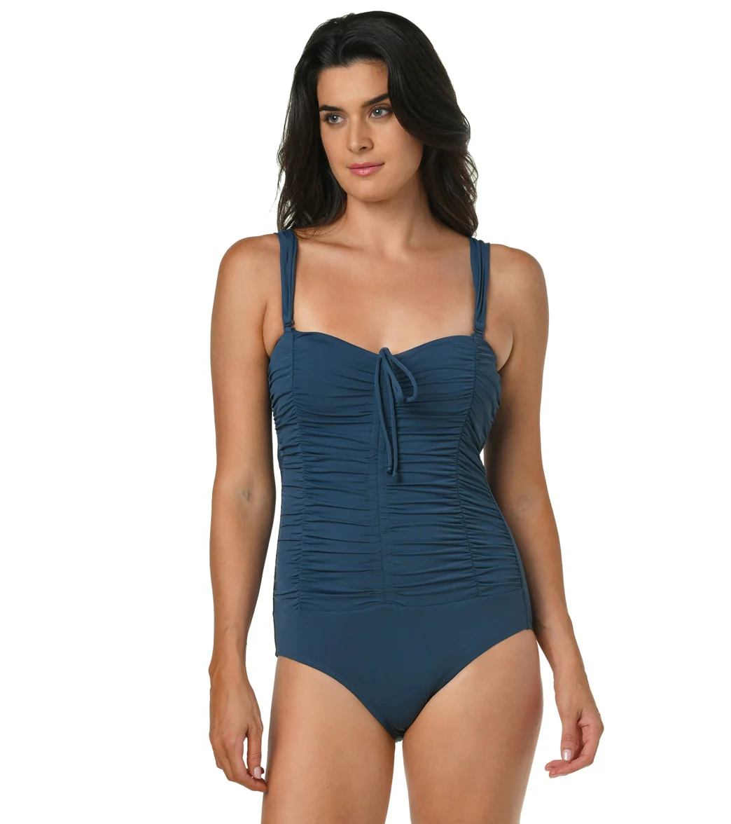 Jantzen Women's Solid Greta One Piece Swimsuit - Image 11