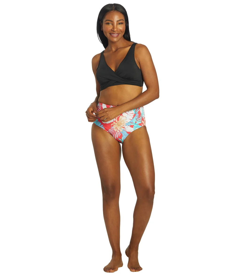 Jantzen Women's Tropic Tides Comfort Core Bikini Bottom - Image 4
