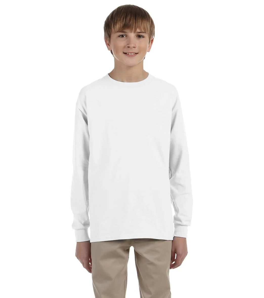 Jerzees Youth DRI-POWER Active Long Sleeve T-Shirt - Image 26