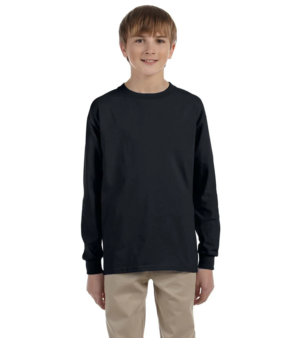 Jerzees Youth DRI-POWER Active Long Sleeve T-Shirt - Image 41