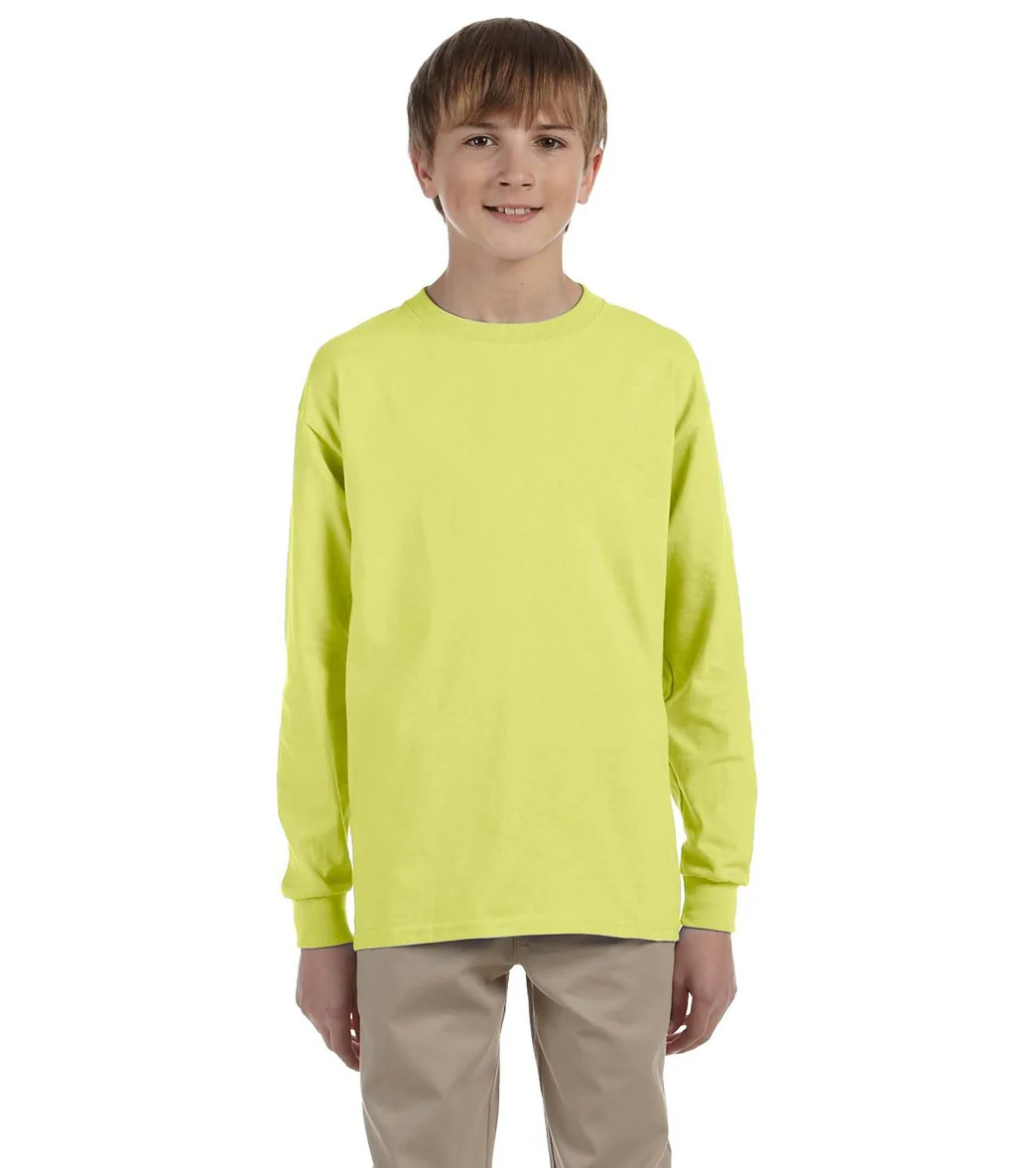 Jerzees Youth DRI-POWER Active Long Sleeve T-Shirt - Image 6
