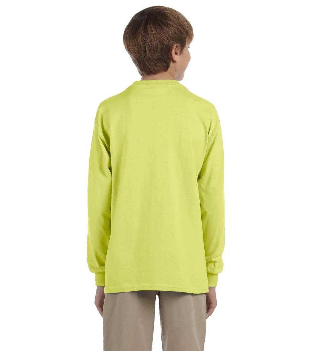 Jerzees Youth DRI-POWER Active Long Sleeve T-Shirt - Image 8