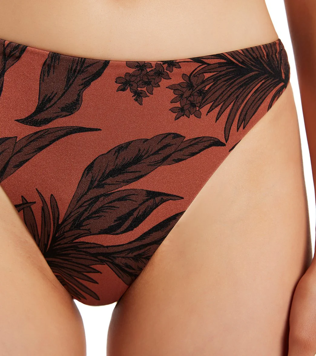Jets Swimwear Australia Women's Desert Palm High Leg Bikini Bottom - Image 5