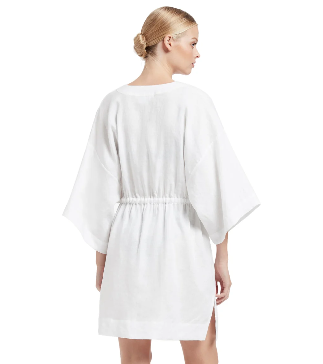 Jets Swimwear Australia Women's Jetset Gather Front Kaftan - Image 3