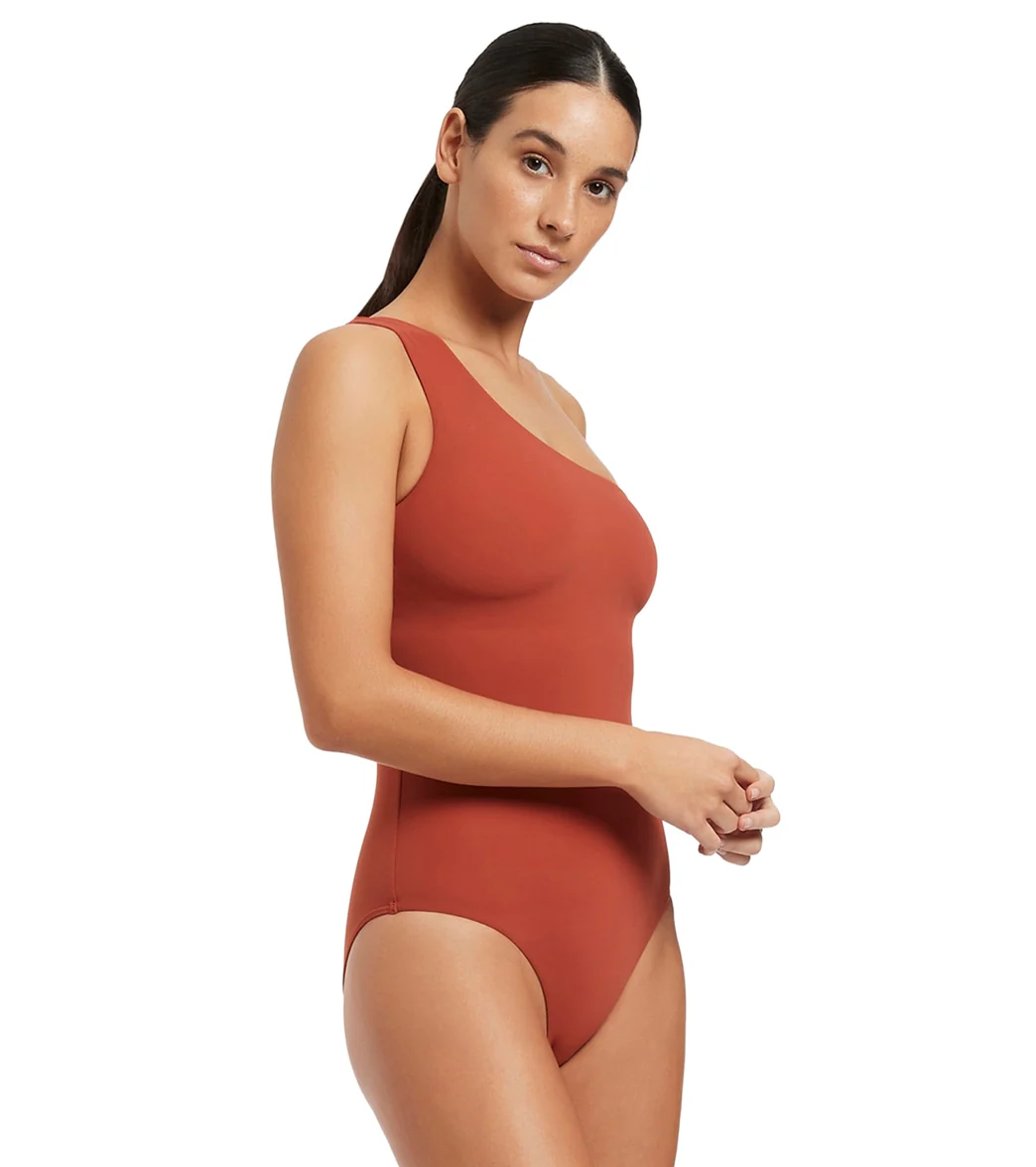 Jets Swimwear Australia Women's Jetset One Shoulder One Piece Swimsuit - Image 2