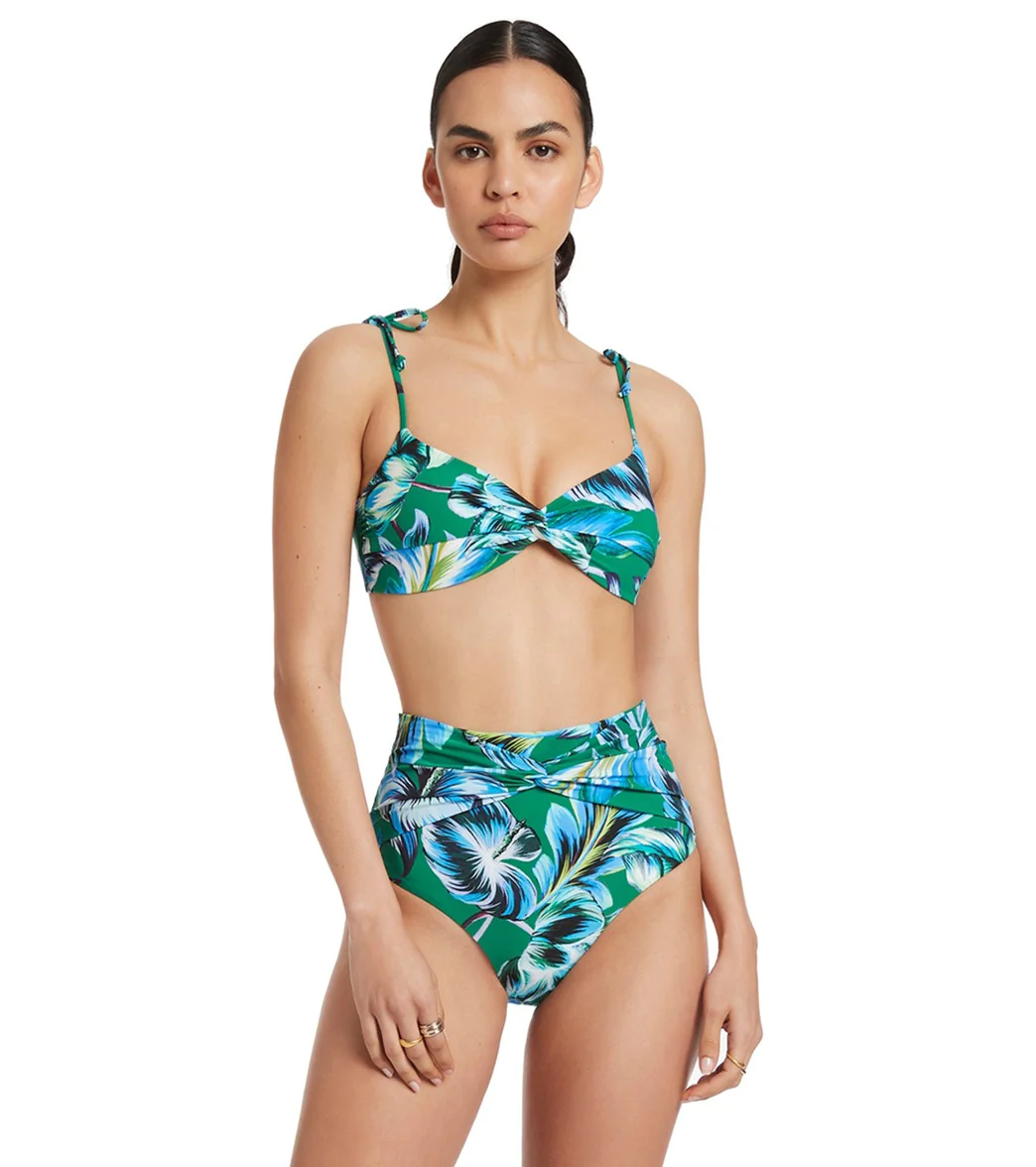 Jets Swimwear Australia Women's Viva Twist Front Bikini Bottom - Image 3