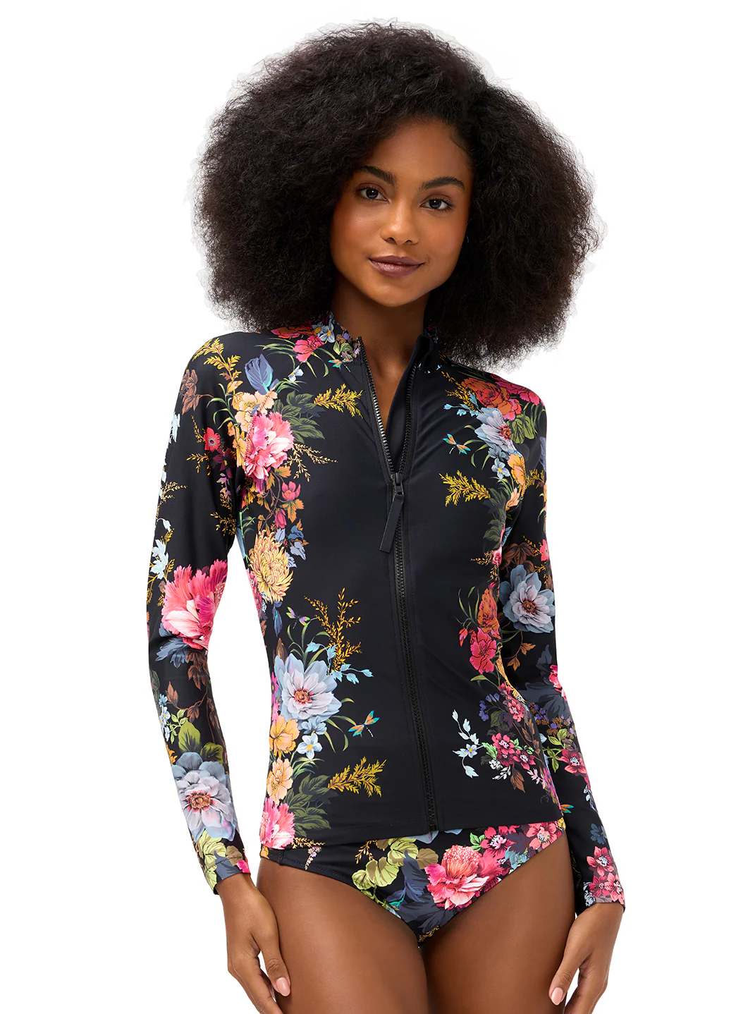 Johnny Was Women's Baccara Long Sleeve Surf Shirt - Image 3