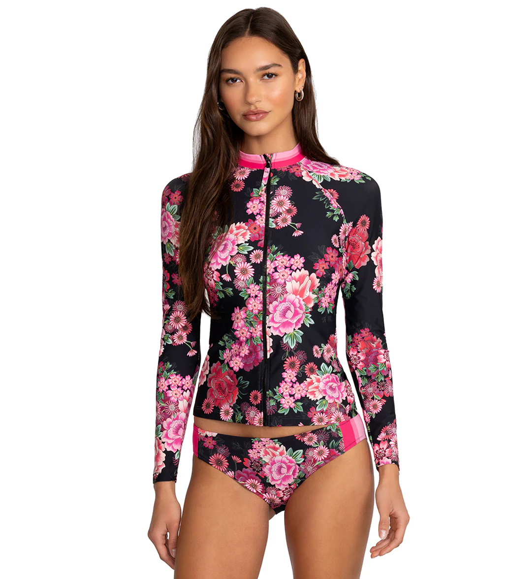 Johnny Was Women's Blum Long Sleeve Surf Shirt - Image 7