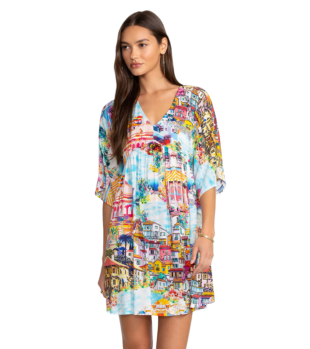 Johnny Was Women's Cannes A-Line Cover Up Dress - Image 6
