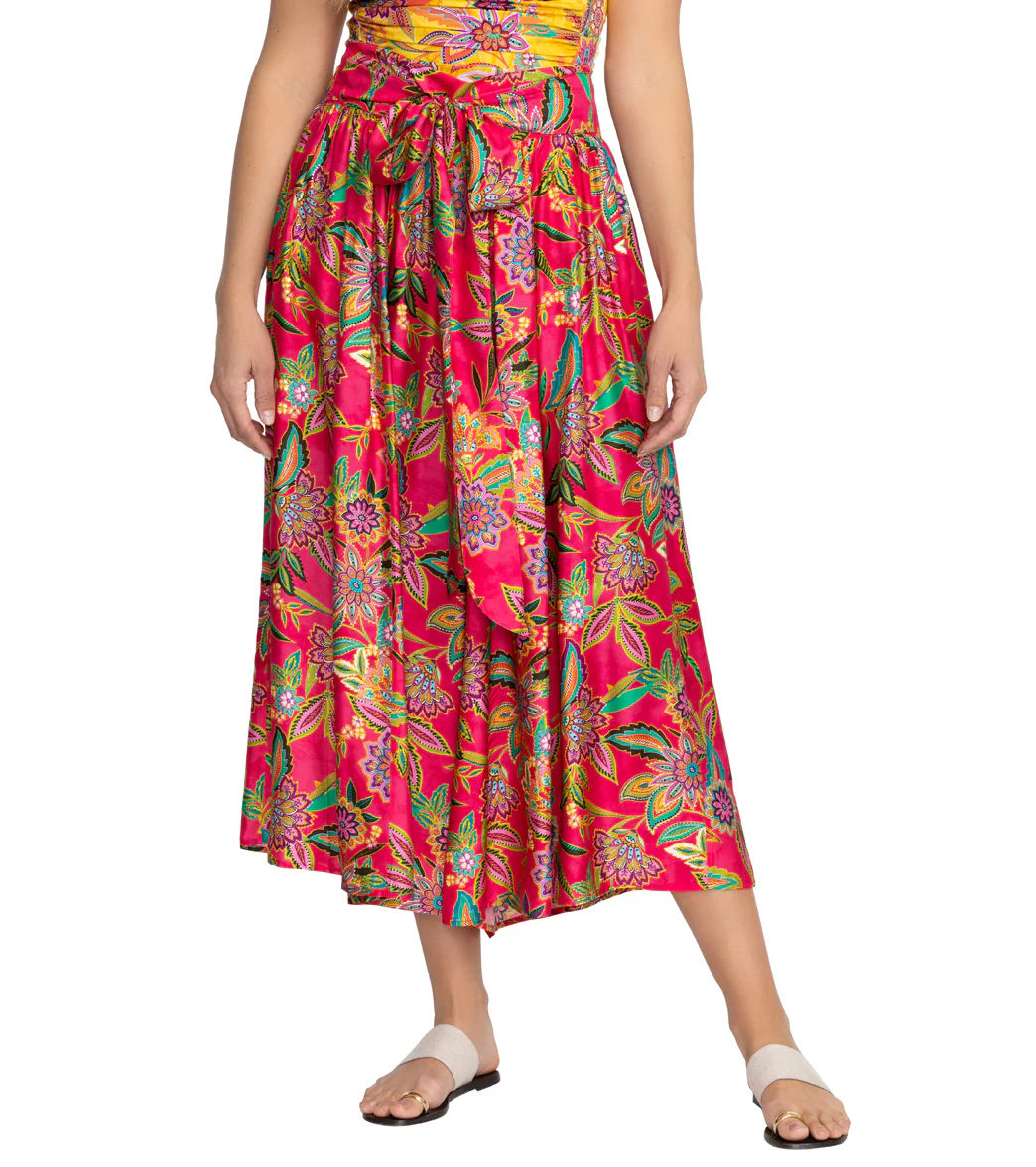 Johnny Was Women's Flamingo Palazzo Cropped Pant - Image 10