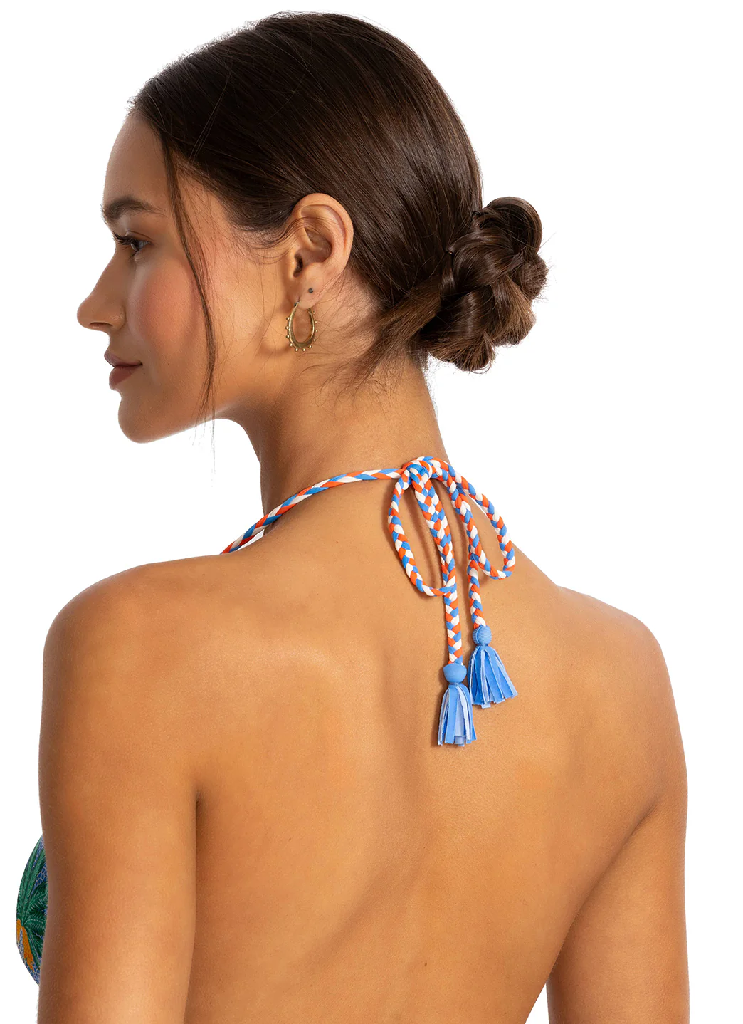 Johnny Was Women's Johnny Was x Paolita Circe's Garden Braid String Bikini Top - Image 5