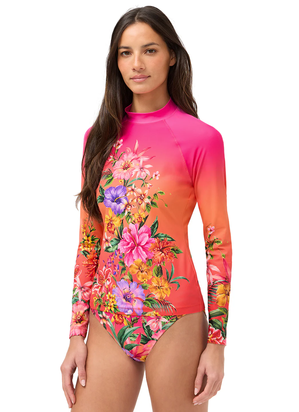 Johnny Was Women's Kairi Long Sleeve Surf Shirt - Image 4
